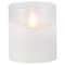 L & L Everlasting Glow White No Scent Scent Flameless Hand Poured Candle 45603 - alternate 1